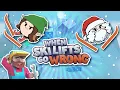 Festive holiday Winter sports disaster simulator When Ski Lifts Go Wrong