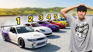 How many cars can I drift in 24 hours?