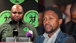 Floyd Shivambu Refuses To Talk About Dr Mbuyiseni Ndlozi Leaving EFF