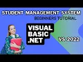 Student Management System Using VB NET SQL DB VB NET Full Project In VS 2022 With Source Code