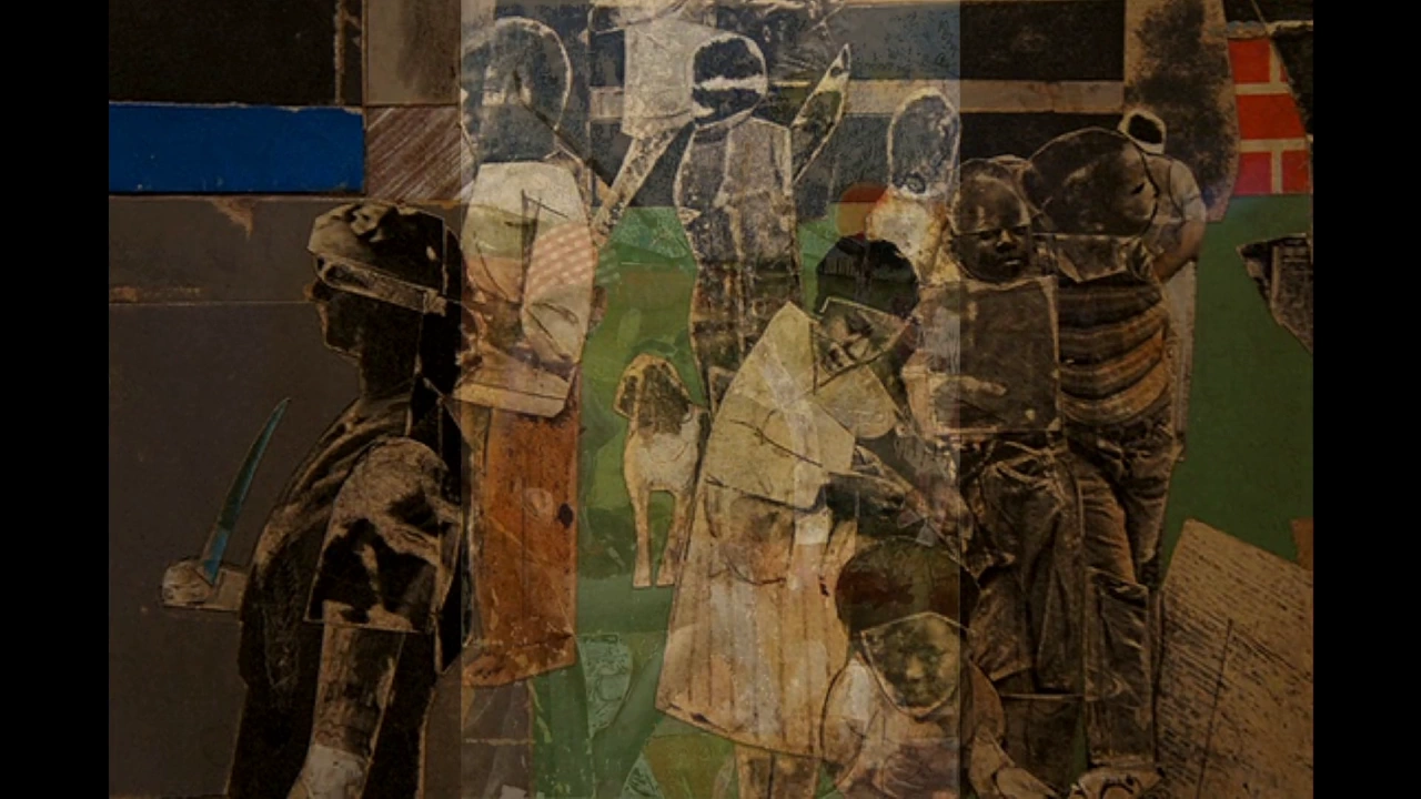 Bearden Romare 比爾登羅瑪耳 (1911-1988) Harlem Renaissance New Negro Movement  Art brut  American