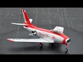 Lagu F-86 SABRE JET-JHH GLOW DUCTED FAN-FLIGHT DEMO