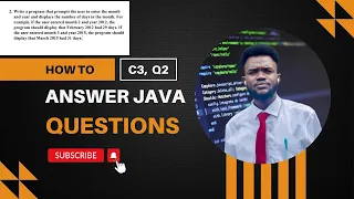 How to Write a Java Program to Display Days in a Month Using NetBeans Chapter 3 Question 2