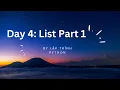 Day 4 - List trong Python Part 1
