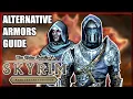All 15 New ALTERNATIVE ARMORS Silver Daedric Dragon Stalhrim etc - TESV Skyrim AE Guide