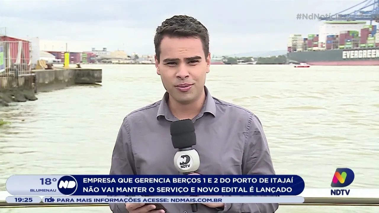 Empresa que gerencia atividades no Porto de Itajaí encerra atividades e nova licitação é lançada