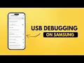 How to Enable USB Debugging on Samsung Unlock Developer Options