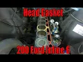 How to install cylinder head - 200 C I Inline 6 Ford