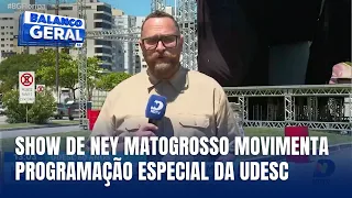UDESC celebra aniversário com evento gratuito e show de Ney Matogrosso