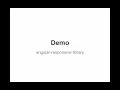 Responsive Webdesign using Angular JS