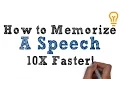Download Lagu How to Memorize a Speech