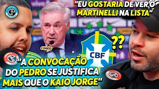 QUAIS JOGADORES DO BRASILEIRÃO MERECEM ESTAR NA CONVOCAÇÃO DE ANCELOTTI?