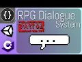 RPG Dialogue System Part 02 Unity Tutorial