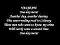 One Day More Lyrics[Les Miserables 2012]