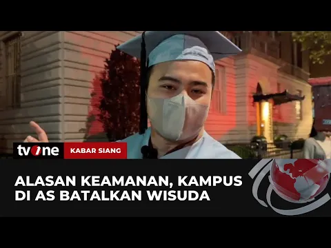 Sejumlah Kampus di AS Batalkan Wisuda karena Alasan Keamanan