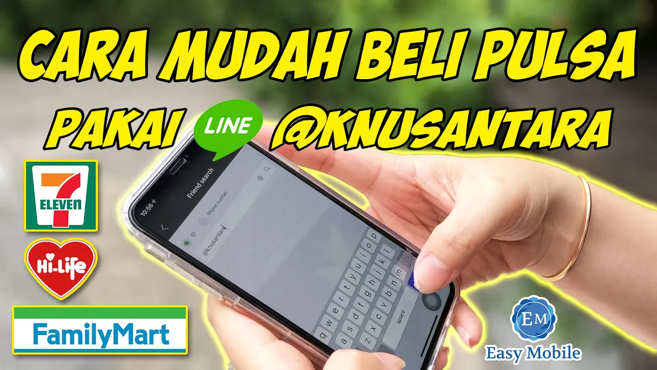 Tutorial Beli Sticker LINE dengan potong pulsa