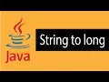 Java Tutorial Bangla Java String to long Java Conversion Bangla Part - 4