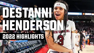 Destanni Henderson 2022 NCAA tournament highlights