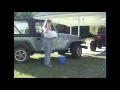 Chelsea Charms washes her Jeep Part 2