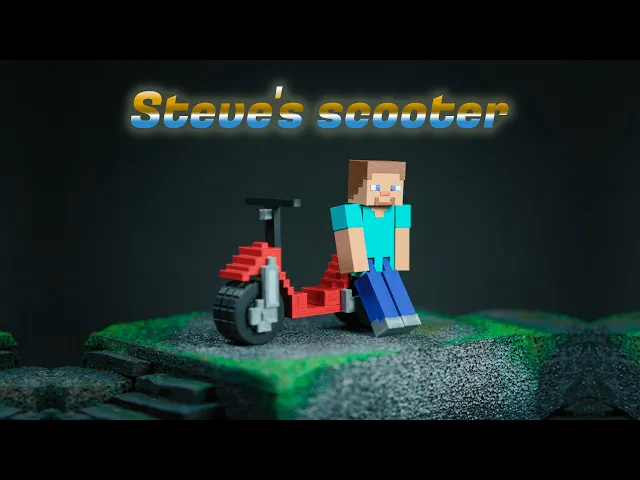 Minecraft Steve's Scooter video thumbnail