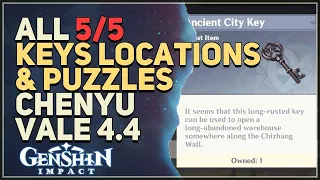 Download All Chenyu Vale Keys Locations \u0026 Puzzles Genshin Impact 4.4 MP3