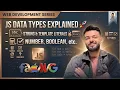 Baithak 15 JS Data Types Explained Number String Boolean Null Undefined Template Literals