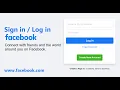 Facebook Login www facebook com Login Help 2021 Facebook com Sign In