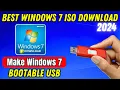 Windows 7 ISO File Download In 2024 Create A Bootable USB Flash Drive For Windows 7 With Rufus