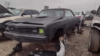 1974 Dodge Dart Junk yard find 2 door