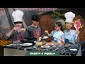 Download Lagu STEAK ALA CHEF AQEELA \u0026 RASSYA HIDAYAH - RASA BINTANG 5⭐