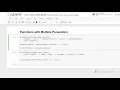Multi-Parameter Functions - Introduction to Python Absolute Beginner Module 2 5