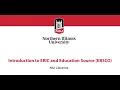 Introduction to ERIC and Education Source EBSCO