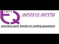 Infosys infytq Nearest palindrome previous year hands on coding question