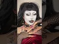 Attempting my first Trad goth look