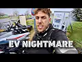 Lagu Electric Motorcycle NIGHTMARE in France! (worst case scenario all day)