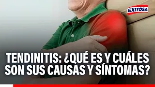 🔴🔵 Tendinitis: ¿Qué es y cuáles son sus causas y síntomas?