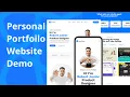 React Js Sass Personal Portfolio Website Landing Page Beginner Friendly Tutorial Demo