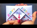 easy white paper Birt ay gift paper gift paper craft paper card
