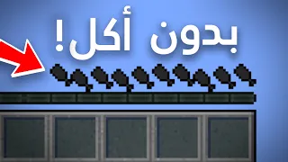 ماين كرافت بدون أكل 