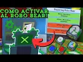HOW TO ACTIVATE THE ROBO BEAR How to GET all the DRIVES Bee Swarm Simulator