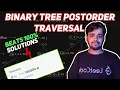 Binary Tree Postorder Traversal Recursion Stack LeetCode 145