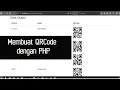 How To Make QR CODE With PHP and MySQL