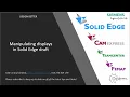 Manipulating drawing views in Solid Edge draft