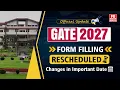 GATE 2027 What You Need to Know About the Rescheduled Application Dates
