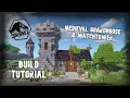 How to build a Medieval Guardhouse and Watchtower in Minecraft TUTORIAL