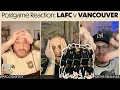 Lagu UNFILTERED Postgame Reactions from LAFC Fans (vs. Vancouver - MLS Western Conference Semifinals)