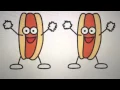 Dancing hot dogs gif