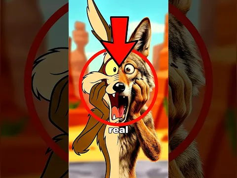 ¿COMO SE MIRA EL COYOTE Y EL CORRECAMINOS EN LA REALIDAD?