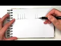 HOW TO DRAW PLEATED SKIRT ON A BODY FRONT AND BACK. Step by Step Pencil Drawing Tutorial. Fashion