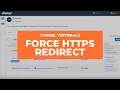 cPanel Tutorials - How to Use the Force HTTPS Redirect Feature